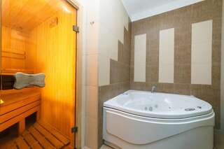 Апартаменты One bedroom Luxe 20 Velyka Vasylkivska str With sauna - 2249 Киев Апартаменты с 1 спальней-14